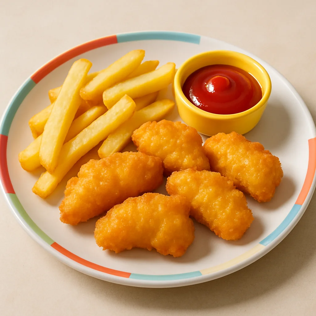 Çocuk Menüsü – Mini Fish & Chips
